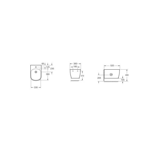 Биде подвесное Devit Afina 2020150