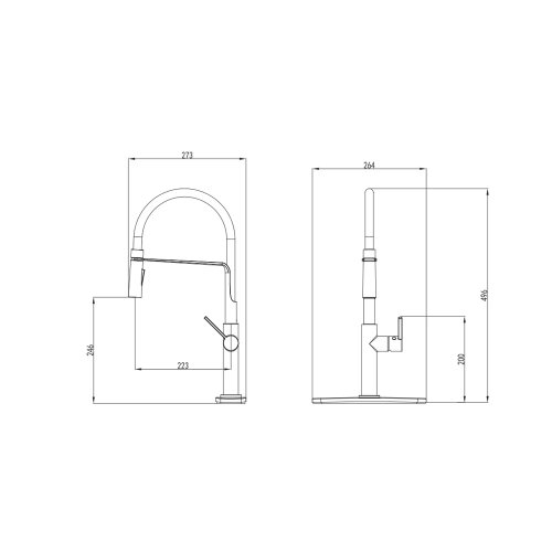 Смеситель для кухни Devit Laguna 56110B