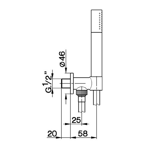 Душевой набор Devit Art 15012140B
