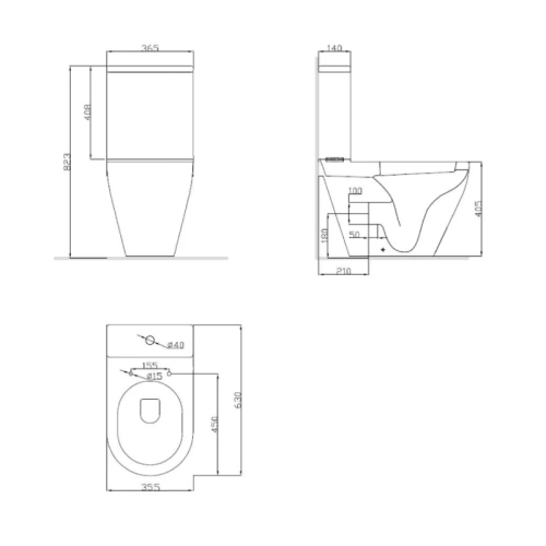 Унитаз-компакт Devit Up 3010120