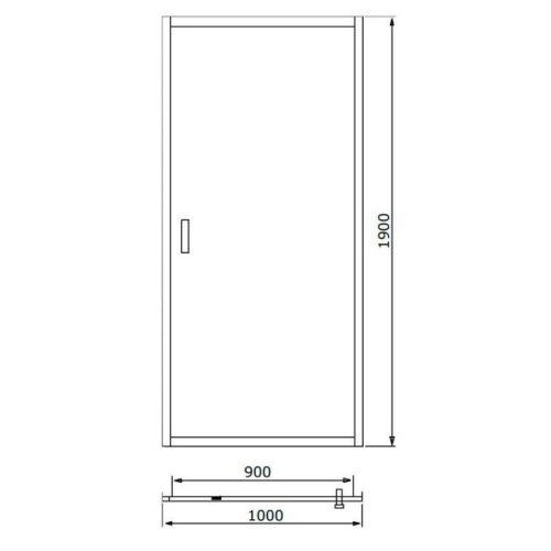 Душевые двери Primera Intera INTRR1110