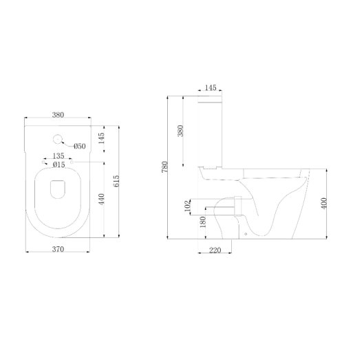 Унитаз-компакт Primera Topic 2.0 8490021