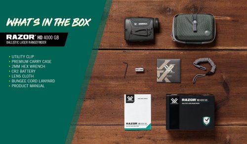 Дальномер Vortex Razor HD 4000 GB (LRF-252)