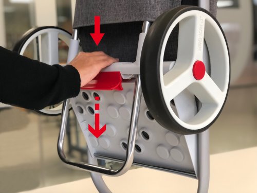 Сумка-тележка Rolser Com MF 8 Black Tube Burdeos (COH012-1060)