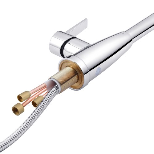 Смеситель для кухни с выдвижным изливом Kroner KRM-11-013F