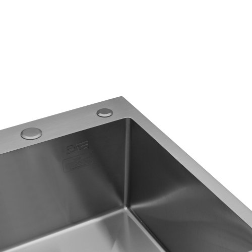 Кухонная мойка Kroner KRP Geberst - 6350RHM (3,0/1,0 мм)