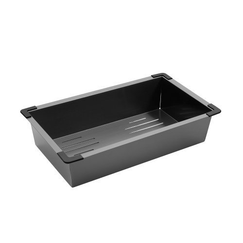 Кухонная мойка Kroner KRP PVD Schwarze - 6350HM (3,0/1,0 мм)