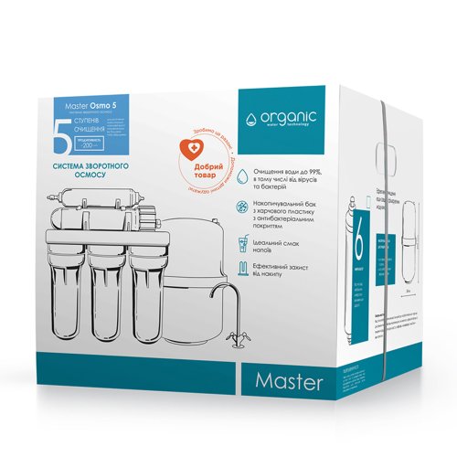 Система обратного осмоса Organic Master Osmo 5