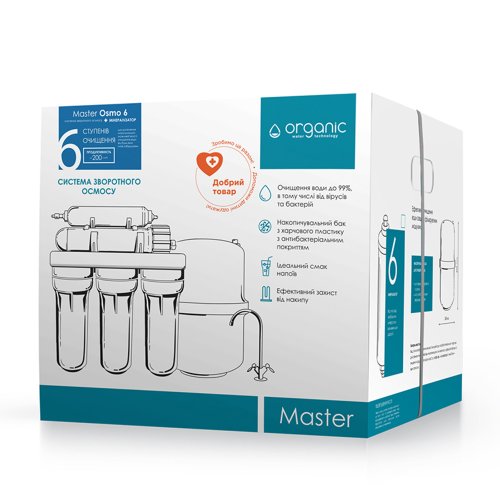 Система обратного осмоса Organic Master Osmo 6