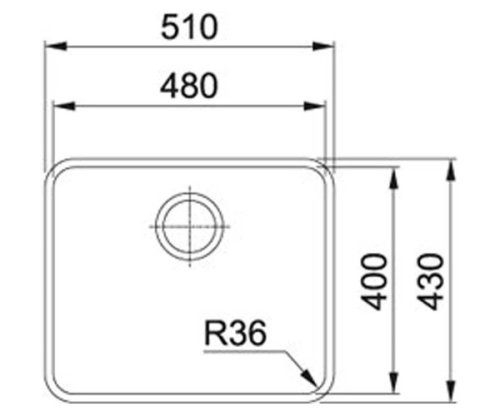 Мийка Franke ANX 110-48 (122.0204.649)