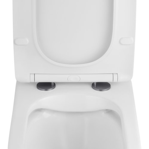 Унитаз подвесной Kroner KRP-C934UF Rimless 370х360х480 мм, сиденье Slim Duroplast/Soft-close/Quick relase