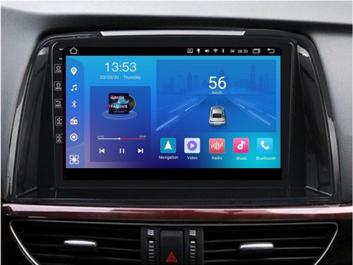 Штатная магнитола FORS.auto M100 для Mazda 6 (1+16Gb, 9") 2012-2016