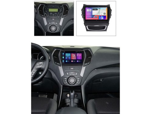 Штатная магнитола FORS.auto M150 для Hyundai Santa Fe/IX45 (2+32Gb, 9") 2012-2017