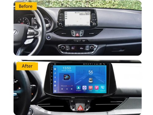 Штатная магнитола FORS.auto M100 для Hyundai i30 (1+16Gb, 9") 2017-2019