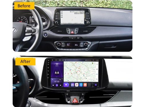 Штатна магнітола FORS.auto M400 для Hyundai i30 (4+64Gb, 9") 2017-2019