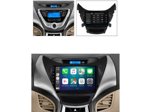 Штатна магнітола FORS.auto M400 для Hyundai Elantra (4+64Gb, 9") 2011-2013