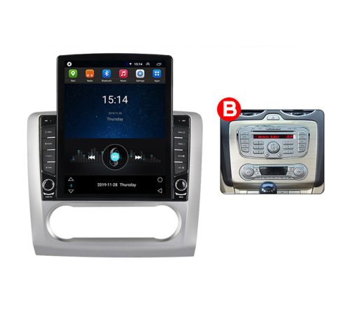 Штатная магнитола FORS.auto TS200 для Ford Focus (Manual AC) 2005-2011