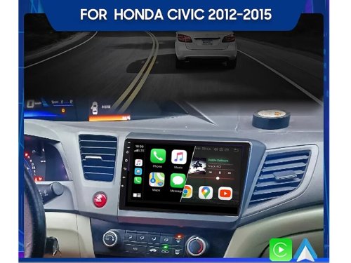 Штатная магнитола FORS.auto M400 для Honda Civic (4+64Gb, 9", LHD) 2012-2015