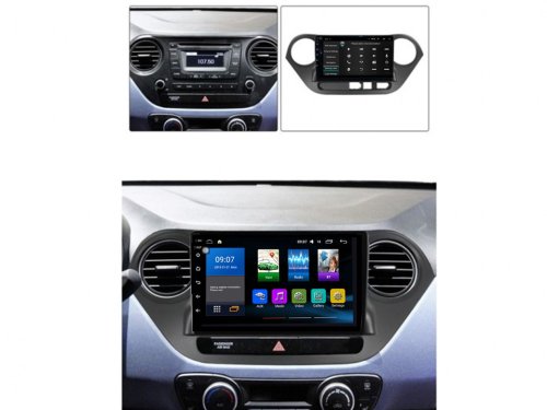 Штатна магнітола FORS.auto M400 для Hyundai i10 (4+64Gb, 9") 2014-2017