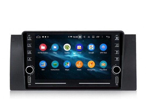 Штатна магнітола FORS.auto K100 для BMW 5-Series (E39) 1995-2003/X5 (E53) 1999-2006