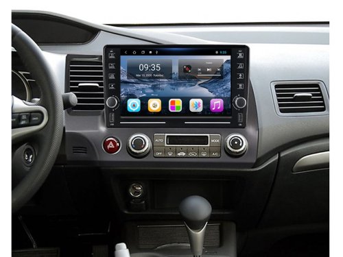 Штатна магнітола FORS.auto K200 для Honda Civic (2+32Gb, 9") 2006-2011