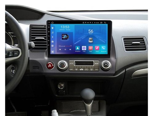 Штатна магнітола FORS.auto M100 для Honda Civic (1+16Gb, 10") 2006-2011