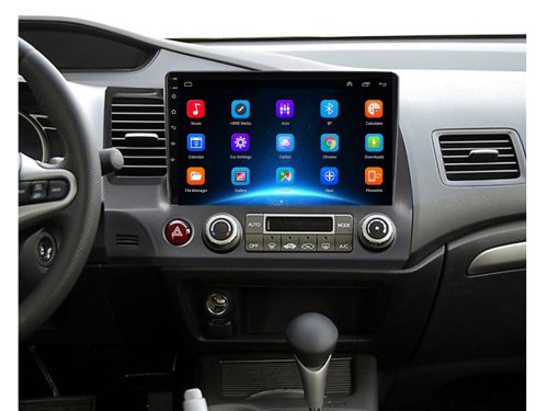 Штатная магнитола FORS.auto M400 для Honda Civic (4+64Gb, 10") 2006-2011
