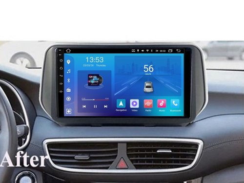 Штатна магнітола FORS.auto M200 для Hyundai Santa Fe (2+32Gb, 10") 2018+