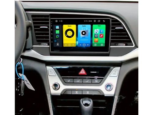 Штатна магнітола FORS.auto M500 для Hyundai Elantra (4+64Gb, 9") 2016-2018