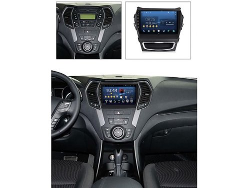 Штатная магнитола FORS.auto M500 для Hyundai Santa Fe/IX45 (4+64Gb, 9") 2012-2017