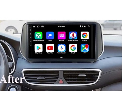 Штатная магнитола FORS.auto M500 для Hyundai Santa Fe (4+64Gb, 10") 2018+