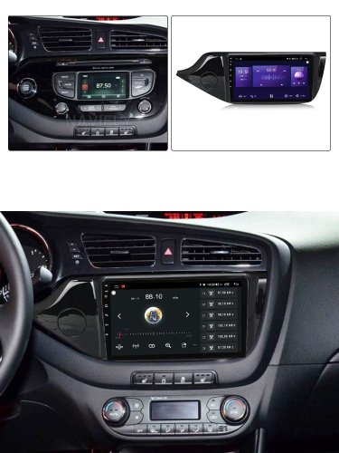 Штатная магнитола FORS.auto M500 для Kia Ceed 2 JD (4+64Gb, 9") 2012-2018