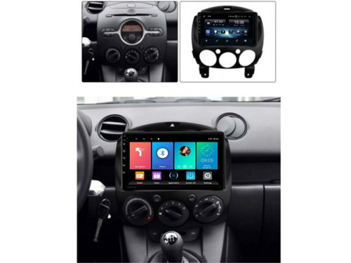 Штатная магнитола FORS.auto M500 для Mazda 2 (4+64Gb, 9") 2007-2014