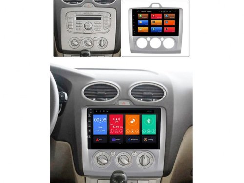 Штатная магнитола FORS.auto М300 для Ford Focus (Manual AC) 2005-2011
