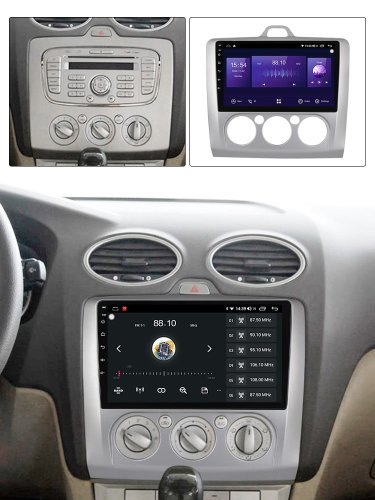 Штатная магнитола FORS.auto М300 для Ford Focus (Manual AC) 2005-2011