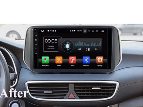 Штатная магнитола FORS.auto М300 для Hyundai Santa Fe (3+32Gb, 10") 2018+