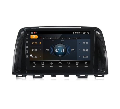 Штатна магнітола FORS.auto М300 для Mazda 6 (3+32Gb, 9") 2012-2016