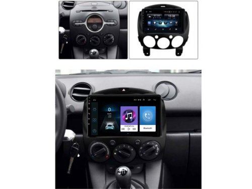 Штатная магнитола FORS.auto М300 для Mazda 2 (3+32Gb, 9") 2007-2014