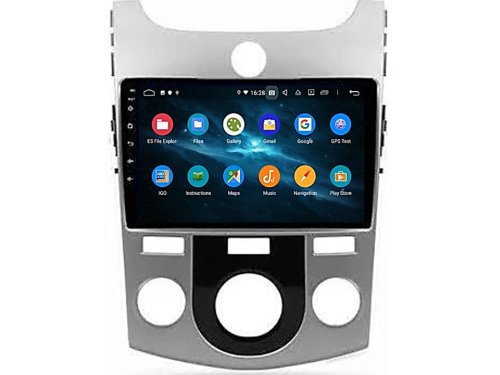 Штатная магнитола FORS.auto М500 для Kia Forte (Manual AC) 2008-2012