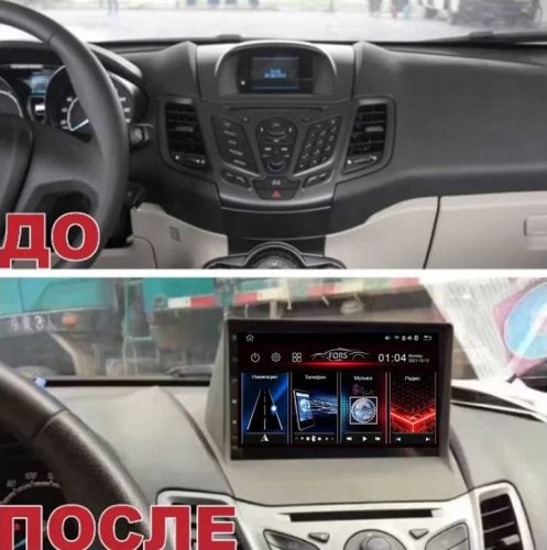 Штатная магнитола FORS.auto М500 для Ford Fiesta 2009-2014