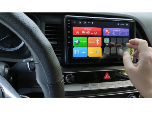 Штатна магнітола FORS.auto M600 для Hyundai Sonata (6+128Gb, 9") 2018-2019