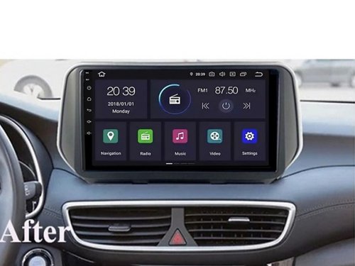 Штатная магнитола FORS.auto M600 для Hyundai Santa Fe (6+128Gb, 10") 2018+