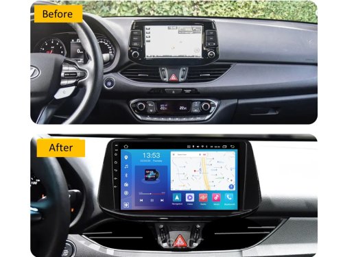 Штатная магнитола FORS.auto M600 для Hyundai i30 (6+128Gb, 9") 2017-2019