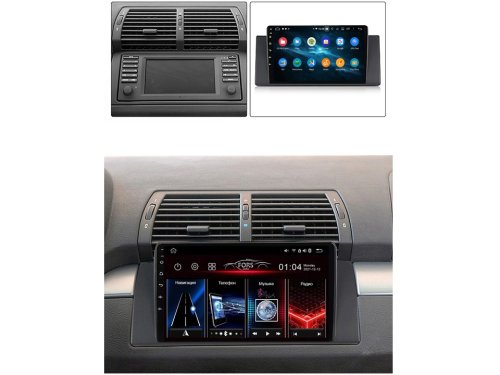 Штатная магнитола FORS.auto М600 для BMW 5-Series (E39) 1995-2003/X5 (E53) 1999-2006