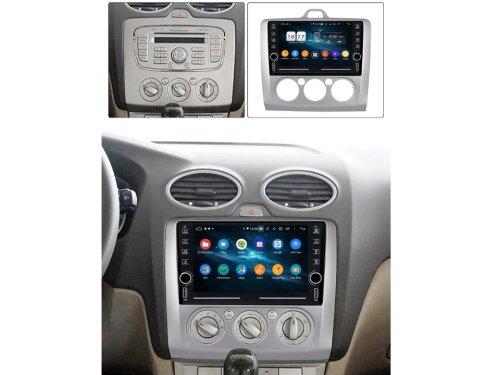 Штатная магнитола FORS.auto K100 для Ford Focus (Manual AC) 2005-2011