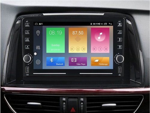 Штатная магнитола FORS.auto K100 для Mazda 6 (1+16Gb, 8") 2012-2016