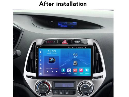 Штатна магнітола FORS.auto M100 для Hyundai I20 (1+16Gb, 9", Auto AC) 2012-2014