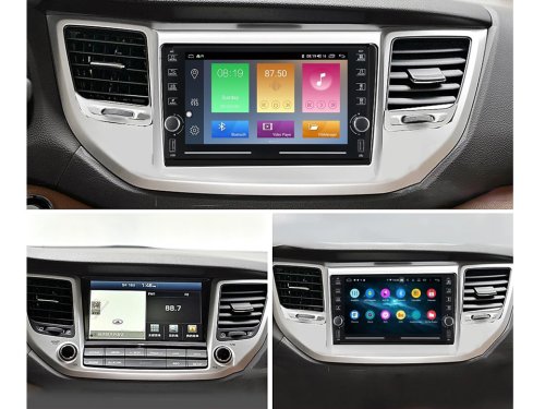 Штатная магнитола FORS.auto K100 для Hyundai Tucson/IX35 (1+16Gb, 8") 2015-2017