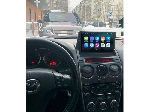 Штатна магнітола FORS.auto M100-2 для Mazda 6 (1+16Gb, 9") 2002-2008