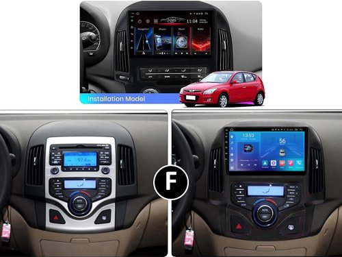 Штатна магнітола FORS.auto M150 для Hyundai I30 (2+32Gb, 9", Auto AC) 2008-2011